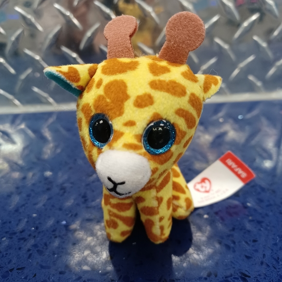 ✓TY McDonald's Teenie Beanie Boo - SAFARI the Giraffe (Africa)(2021) 3 inches - Picture 4 of 13